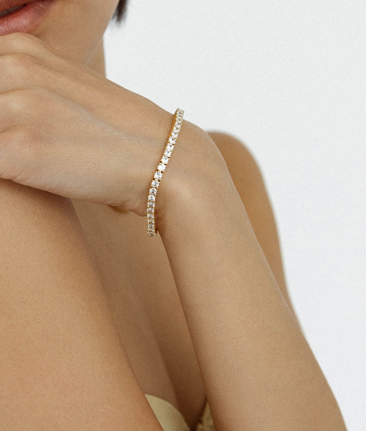 Diamond Tennis Medium Bracelet